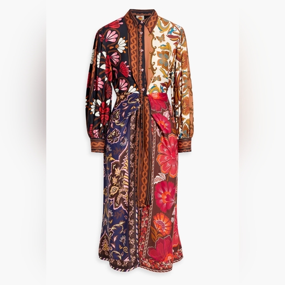 FARM RIO | $385 Miranda Chemise Midi Dress - Picture 4 of 10